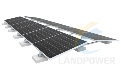 Flat Roof Ballast Solar Mounting for Large Solar Panel